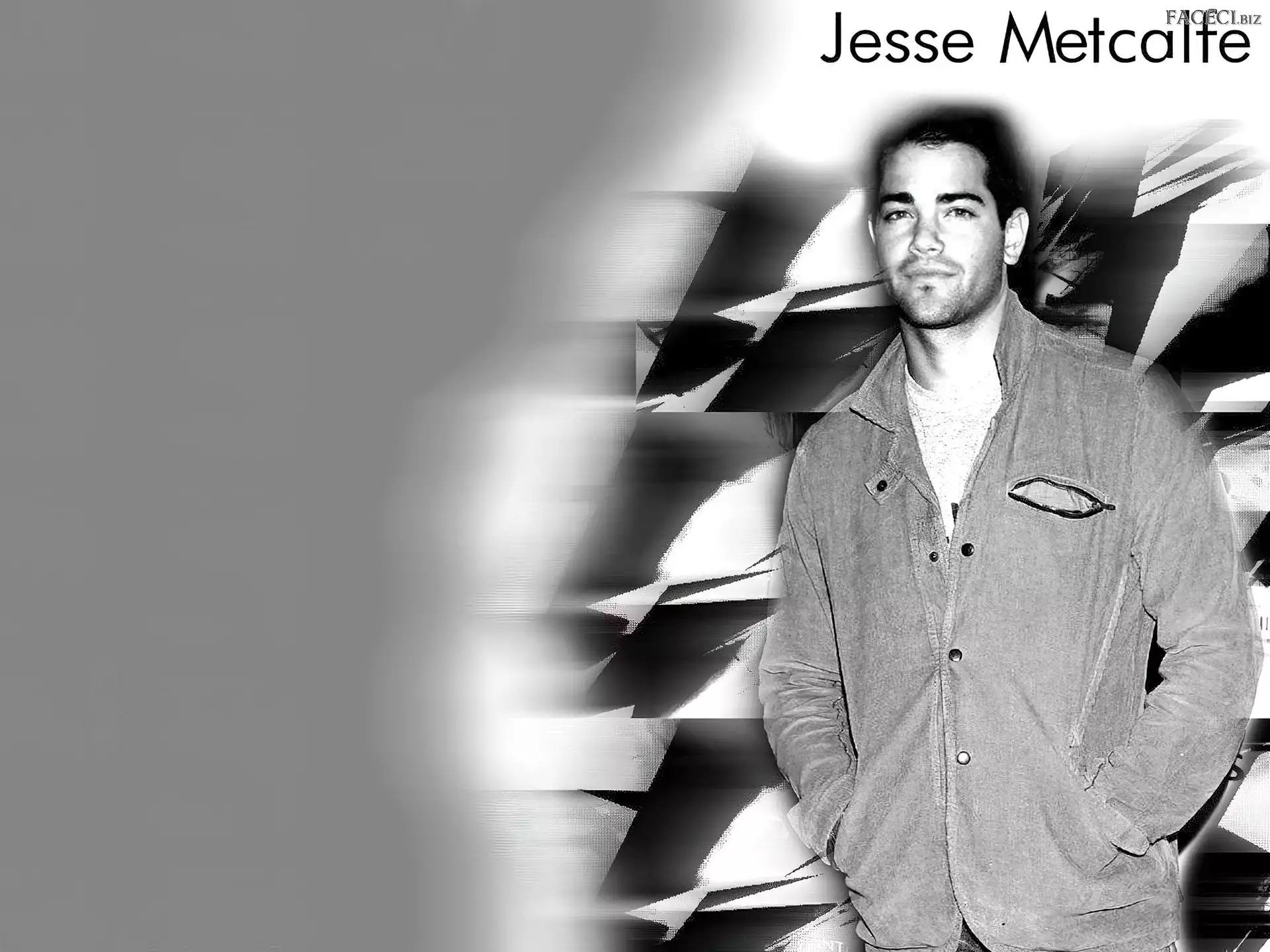 Jesse Metcalfe, ciemne włosy